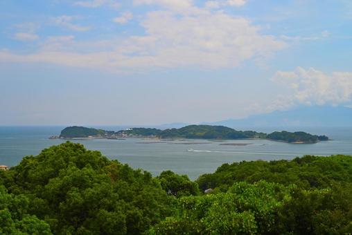 夏の瀬戸内海 夏の瀬戸内海の写真