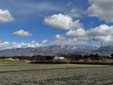 晩秋の長野県塩尻市 晩秋の長野県塩尻市の写真