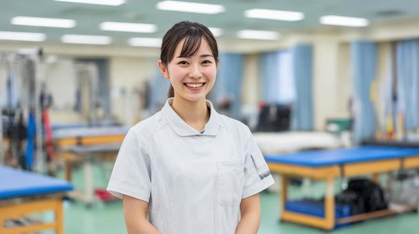 理学療法士の女性4 理学療法士の女性4の写真