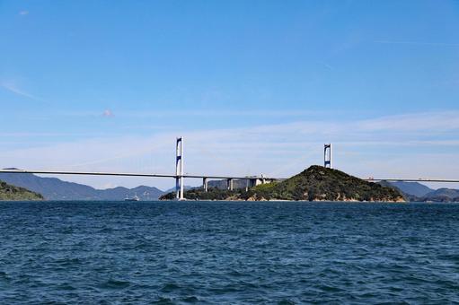 来島海峡大橋9 来島海峡大橋9 来島海峡,来島海峡大橋,しまなみ海道の写真素材