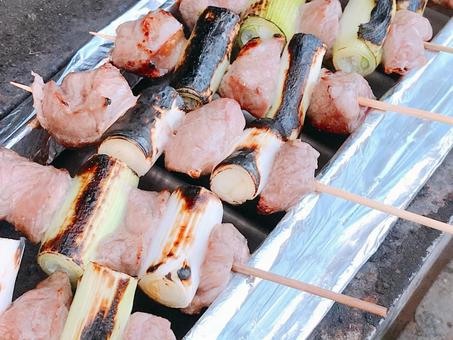 Photo, negima skewers, skewer, casilla skewers, 