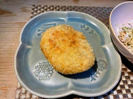 手づくりコロッケ 手づくりコロッケ 手づくりコロッケ,コロッケ,コロッケの作り方の写真素材