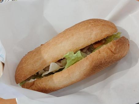 サンドイッチ【野菜とエビ】② サンドイッチ【野菜とエビ】②の写真
