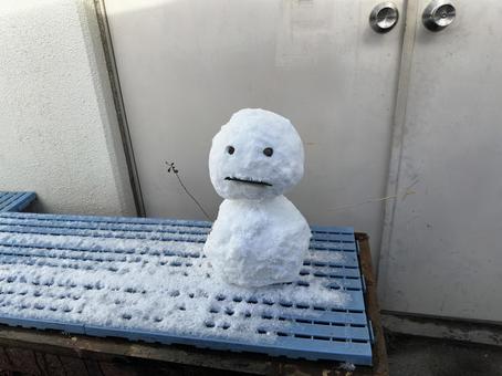 雪だるま 冬,自然,風景の写真素材
