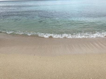 波打ち際 沖縄 波打ち際 沖縄の写真