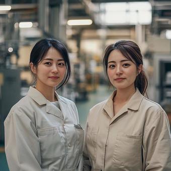 倉庫で働くパート従業員 倉庫で働くパート従業員の写真