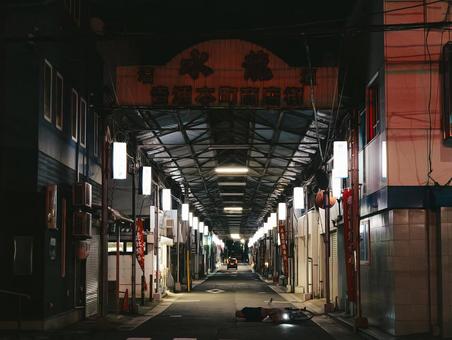 吉浦 吉浦,呉市,吉浦本通商店街の写真素材