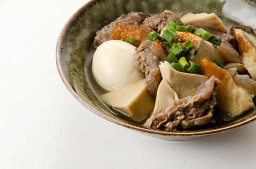 牛すじの煮物 牛すじ,牛すじ煮物,牛すじ煮込みの写真素材