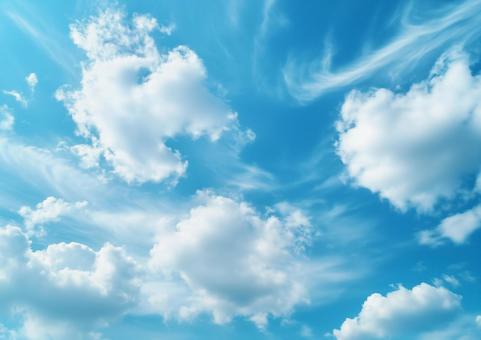 空のテクスチャの写真