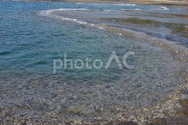 【和歌山】天神崎の風景 天神崎,海,透明の写真素材