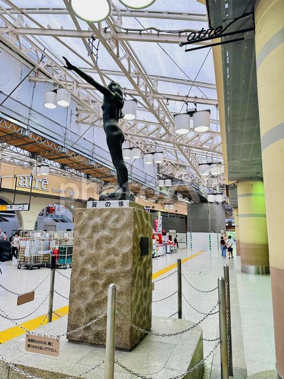 駅　構内　上野駅周辺 駅前,駅,構内の写真素材