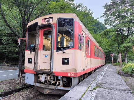 長良川鉄道越美南線 長良川鉄道越美南線 長良川鉄道,越美南線,北濃駅の写真素材
