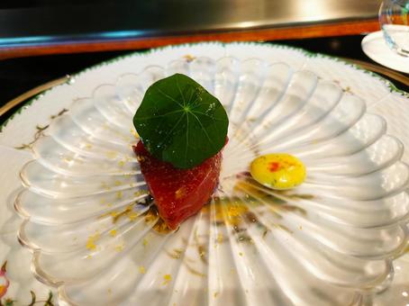 美しい料理 美しい料理 フランス料理,コース料理,アラカルトの写真素材