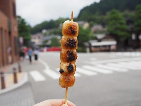 お団子 お団子 団子,和菓子,食べ物の写真素材