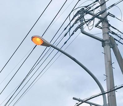 街灯 街灯の写真