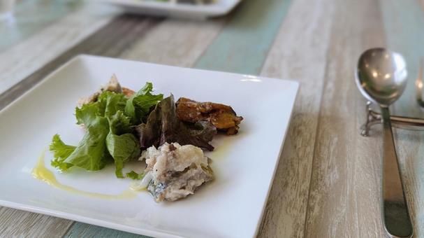 前菜 イタリアン,前菜,サラダの写真素材