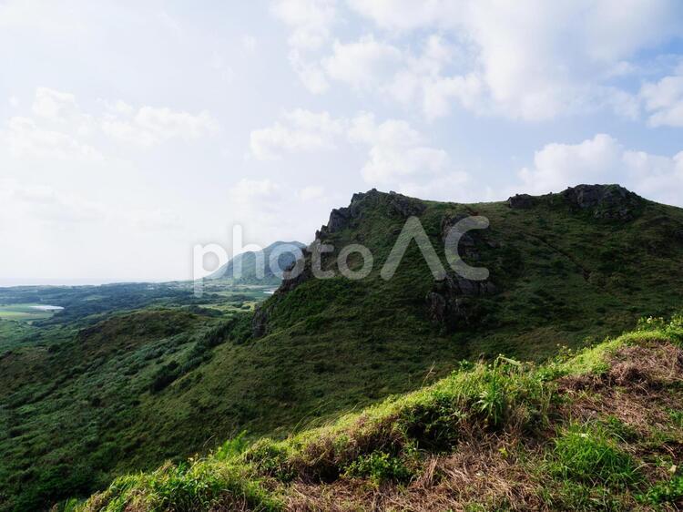 平久保崎付近の風景 平久保崎,岬,石垣島の写真素材