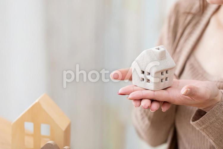 ルームウェアの女性 ステイホーム,家,おうち時間の写真素材