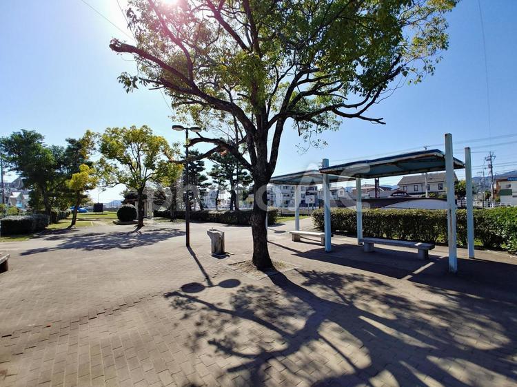 公園　岡ノ下緑地 公園,風景,岡ノ下緑地の写真素材