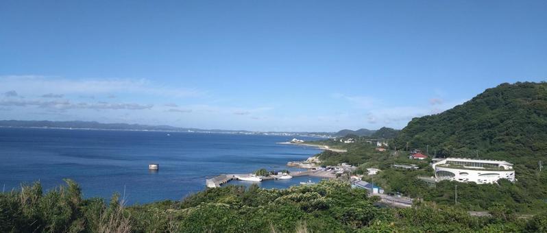 洲崎灯台からの眺め 洲崎灯台からの眺めの写真