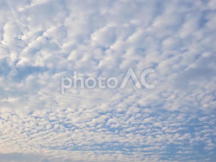 秋の空のイメージ 秋空,空,青空の写真素材