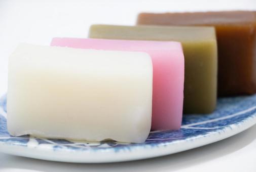 ういろう ういろう 生菓子,ういろう,お菓子の写真素材