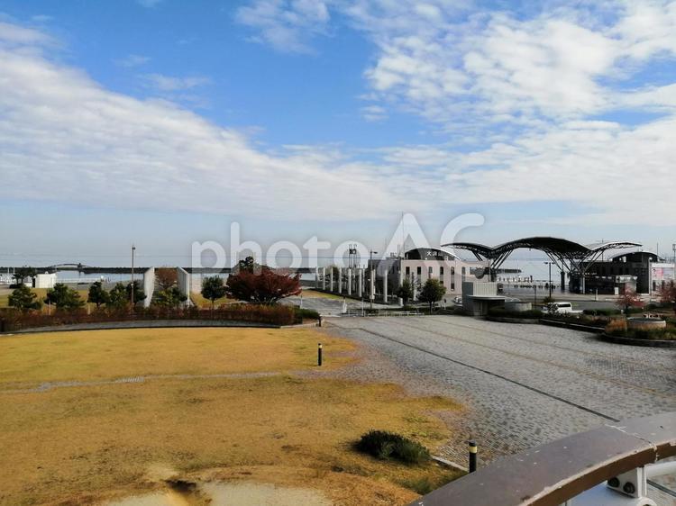 琵琶湖　びわ湖浜大津駅　周辺　京阪　滋賀 びわこ,琵琶湖,びわ湖浜大津駅の写真素材