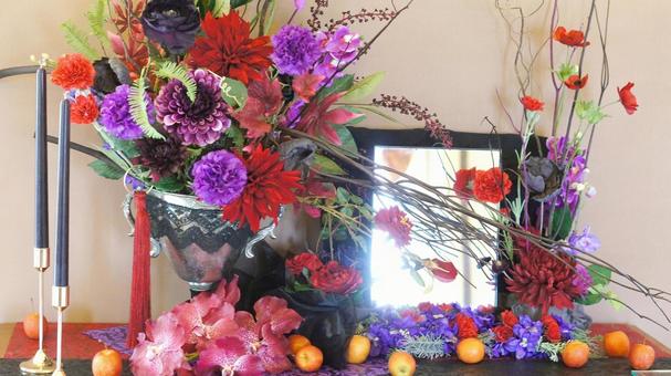 フラワーアレンジメント-1653 フラワーアレンジメント-1653の写真