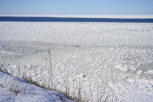流氷 流氷 流氷,氷,冬の写真素材