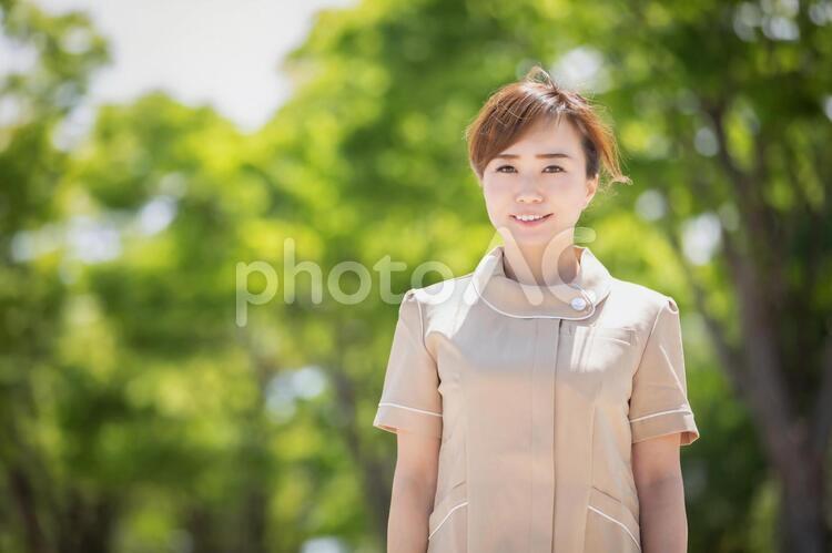 美容部員／エステティシャン／歯科衛生士 エステティシャン,美容部員,リラックスの写真素材