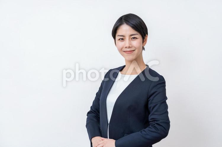 信頼のビジネスパーソンの女性。 信頼,安心,女性の写真素材
