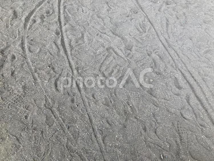 砂地面模様テクスチャー 砂,地面,模様の写真素材