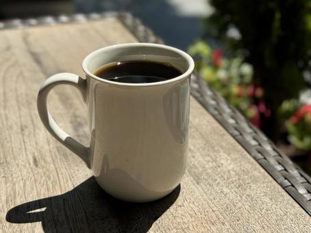 コーヒー ホットコーヒー,コーヒー,珈琲の写真素材