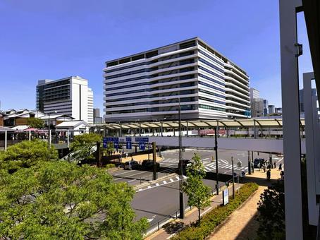 豊洲市場周辺の街並み 東京 2025年春 豊洲市場周辺の街並み 東京 2025年春 豊洲市場,豊洲ぐるり公園,街並みの写真素材