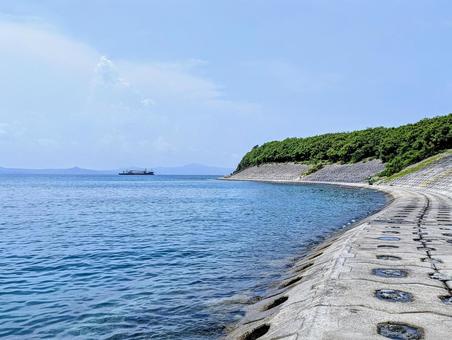 名護で見る海景色 名護で見る海景色の写真
