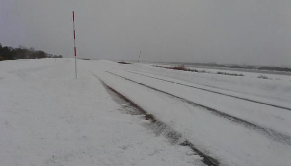 雪景色 雪景色の写真