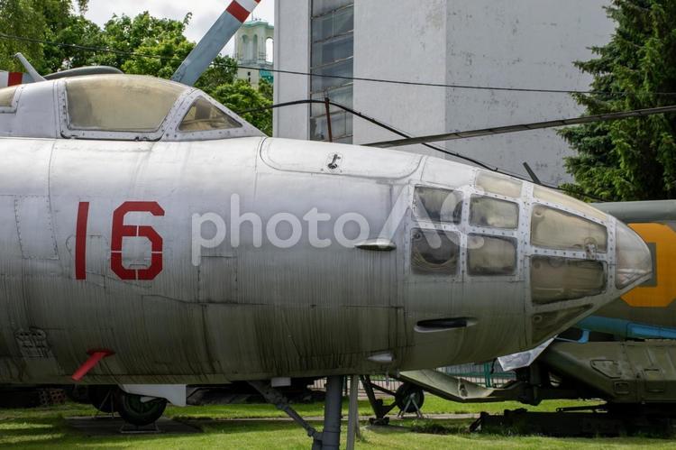モスクワ中央軍事博物館 ロシア,モスクワ,ミサイルの写真素材