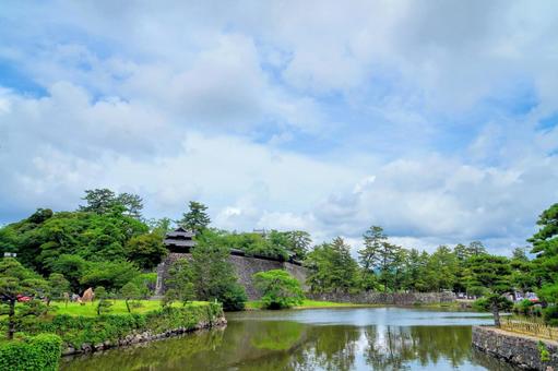 島根県松江市の国宝「松江城」 島根県松江市の国宝「松江城」の写真