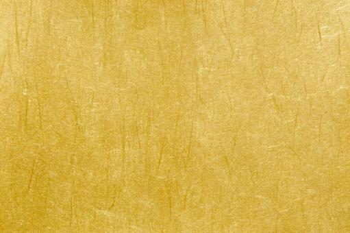 紙のテクスチャ　和紙素材　金色3 和紙,素材,金色の写真素材