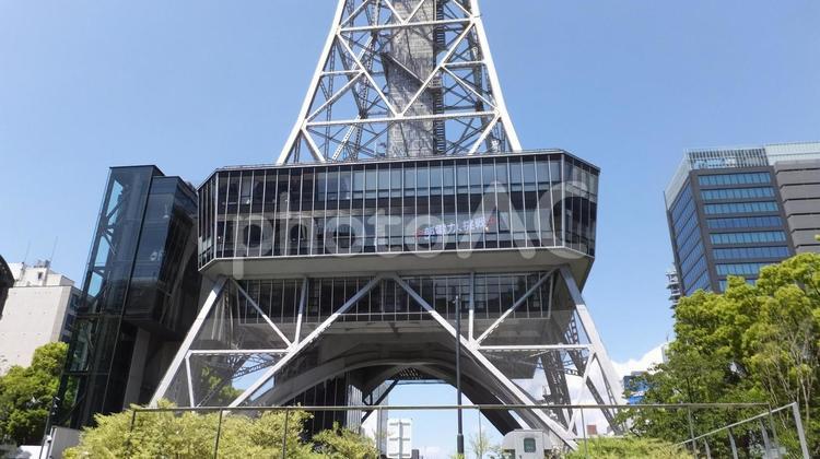 名古屋　栄　テレビ塔（１）　 名古屋,栄,久屋大通公園の写真素材