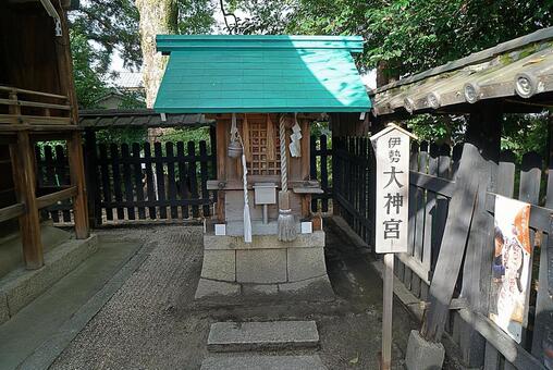 パワースポット　伊豆神社㊼　伊勢大神宮 滋賀県大津市,伊豆神社,パワースポットの写真素材