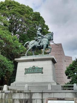山内一豊像 山内一豊像の写真
