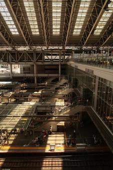 Photo, osaka station, home, station, 