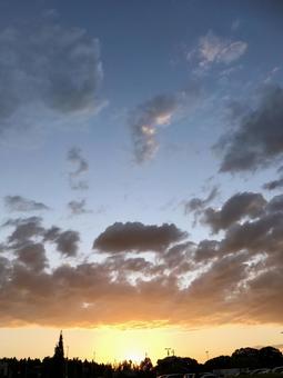 Photo, sky, cloud, evening, 