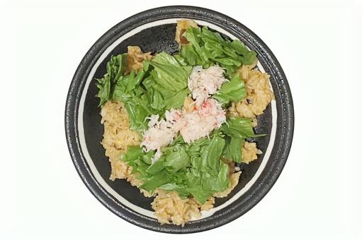 カニチャーハン チャーハン,レストラン,ごはんの写真素材
