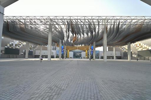 ドバイ・エキスポ ドバイ・エキスポ uae,ドバイ,建築の写真素材