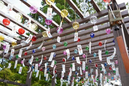Photo, wind chimes, summer, cool, 