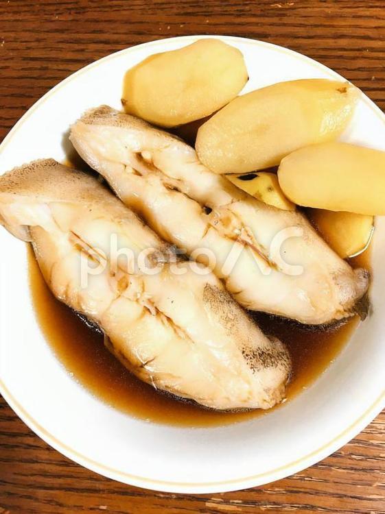 カレイの煮つけ カレイの煮つけ,煮物,カレイの写真素材