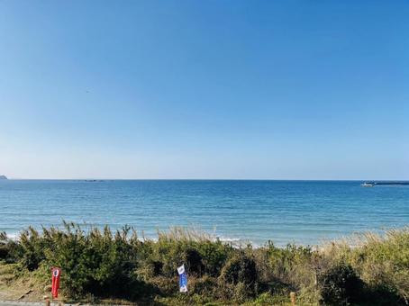 Photo, sea, sea view, sunny, 