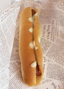 チーズホットドッグ チーズホットドッグ,ホットドッグ,ソーセージの写真素材